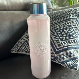 Starbucks glass water bottle